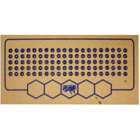 Мітки для бджолиних маток синій колір (1-1000)