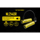 Акумулятор літієвий Li-Ion 21700 Nitecore NL2140R 3,6В (4000 mAh, USB Type-C), захищений