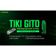 Ліхтар наключний Nitecore TIKI GITD (Osram P8 + UV, 300 люмен, 7 режимів, USB), люмінесцентний