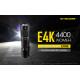 Ліхтар Nitecore E4K (Cree XP-L2 V6 LED, 4400 люмен, 8 режимів, 1x21700), комплект