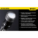 Дифузор фільтр для ліхтарів Nitecore NFR23 (22-23mm), червоний