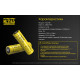 Акумулятор літієвий Li-Ion 21700 Nitecore NL2145 3.6V (4500mAh), захищений