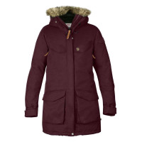 Куртка FJALLRAVEN Nuuk Parka W 2021, Dark Garnet, XS