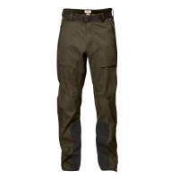 Брюки FJALLRAVEN Keb Eco-Shell Trousers M Long, Dark Olive, S/44