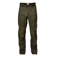 Брюки FJALLRAVEN Keb Eco-Shell Trousers M Long, Dark Olive, S/44