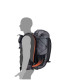 Рюкзак туристичний Naturehike Rock NH19BP095, 60+5 л, чорний