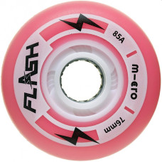 Micro колеса Flash 76 mm pink
