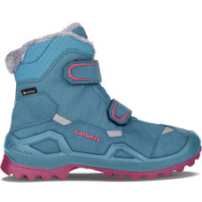 LOWA черевики Milo Evo GTX MID Jr turquoise-fuchsia 40.0