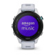 Смарт-годинник Garmin Forerunner 255S Music, колір білий камінь