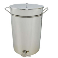 Відстійник нержав. 70 л з клапаном нержав. 5/4" (Ø 400, H 610) з захватами