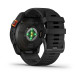 Смарт-годинник Garmin Fenix 7X Pro - Solar Edition (без Wi-Fi) - сланцево-сірий з чорним ремінцем