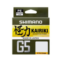 Шнур Shimano Kairiki G5 100m 0.13mm 4.1kg Orange
