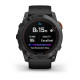 Смарт-годинник Garmin Fenix 7X Pro - Solar Edition (без Wi-Fi) - сланцево-сірий з чорним ремінцем