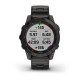 Смарт-годинник Garmin Fenix 7 Sapphire Solar титановий сірий DLC з сірим титановим DLC браслетом