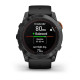 Смарт-годинник Garmin Fenix 7X Pro - Solar Edition (без Wi-Fi) - сланцево-сірий з чорним ремінцем