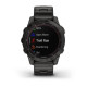 Смарт-годинник Garmin Fenix 7 Sapphire Solar титановий сірий DLC з сірим титановим DLC браслетом