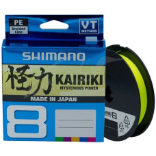 Шнур Shimano Kairiki 8 PE (Yellow) 150m 0.19mm 12.0kg