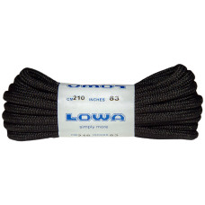 LOWA шнурки Trekking 210 cm black-black