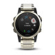 Смарт-годинник Garmin Fenix 5S Champagne Sapphire з металевим браслетом