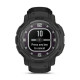 Смарт-годинник наручний Garmin Instinct Crossover Solar - Tactical Edition чорний