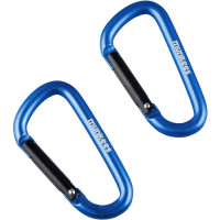 Munkees 3206 карабіни D 6 mm x 60 mm 2-Pack dark blue