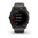 Смарт-годинник Garmin Fenix 7X Sapphire Solar титановий сірий карбон DLC з титановим ремінцем