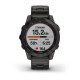 Смарт-годинник Garmin Fenix 7 Sapphire Solar титановий сірий DLC з сірим титановим DLC браслетом