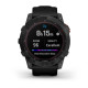 Смарт-годинник Garmin Fenix 7X Solar сірий з чорним ремінцем