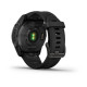 Смарт-годинник Garmin Fenix 7S Sapphire Solar титановий сірий DLC з чорним ремінцем Black Band