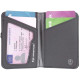 Lifeventure гаманець Recycled RFID Card Wallet grey