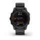 Смарт-годинник Garmin Fenix 7 Sapphire Solar титановий сірий DLC з сірим титановим DLC браслетом