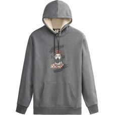 Picture Organic толстовка Chuchie Plush Hoody dark grey melange M