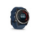 Смарт-годинник Garmin Quatix 7 Sapphire AMOLED з синім силіконовим ремінцем