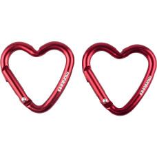 Munkees 3220 карабіни Mini Heart 2-Pack red