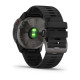 Смарт-годинник Garmin Fenix 6X Sapphire Carbon Grey DLC з чорним ремінцем