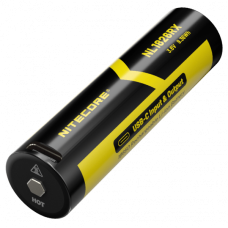 2в1 Аккумулятор 18650 + Power Bank Nitecore NL1826RX (2600mAh)