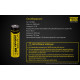 Акумулятор літієвий Li-Ion 18650 Nitecore NL1826 3.7V (2600mAh), захищений