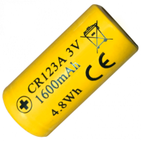 Батарейка літієва Li-Ion CR123A / 16000 Nitecore 3V (1550mAh)