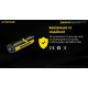 2в1 Акумулятор літієвий Li-Ion 18650 + Power Bank Nitecore NL1834RX (3400mAh, USB Type-C), захищений