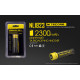 Акумулятор літієвий Li-Ion 18650 Nitecore NL1823 3.7V (2300mAh), захищений