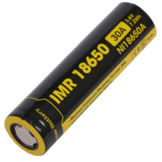 Акумулятор літієвий Li-Ion IMR 18650 Nitecore 3.7V (2000mAh)