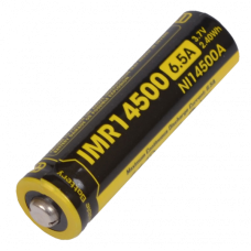 Акумулятор літієвий Li-Ion IMR 14500 Nitecore 3.7V (650mAh)