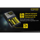 Зарядний пристрій Nitecore SC4 з LED дисплеєм (0.5A, 1A, 2A, 3A)