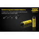 Акумулятор літієвий Li-Ion 18650 Nitecore NL1835HP 3.6V (8A, 3500mAh), захищений