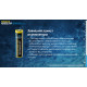 Акумулятор літієвий Li-Ion 18650 Nitecore NL1835LTHP 3.6V (8А, 3500mAh, -40°C), захищений