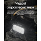 Ліхтар налобний Nitecore HC65 UHE (8 x NiteLab UHE LED, 2000 люмен, 11 режимів, 18650, USB Type-C), чорний