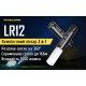 3в1 - Потужний кемпінговий ручний ліхтар Nitecore LR12 + акумулятор (1000 люмен, 1x18650), комплект