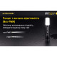 3в1 - Потужний кемпінговий ручний ліхтар Nitecore LR12 + акумулятор (1000 люмен, 1x18650), комплект