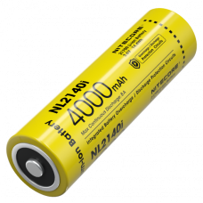 Акумулятор літієвий Li-Ion 21700 Nitecore NL2140i 3.6V (4000mAh), захищений