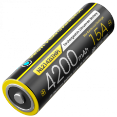 Акумулятор літієвий Li-Ion 21700 Nitecore NL2142LTHPi 3.6V, 15А (4200mAh), захищений